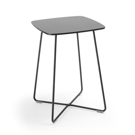 Table basse carrée design plateau compact - Tables:coffee