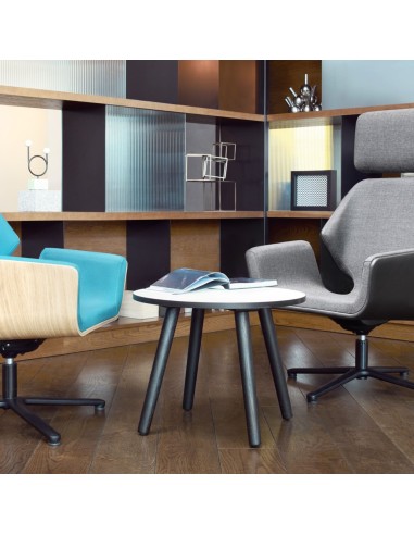 Tables basses rondes en salle de réunion - Tables:coffee