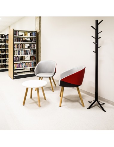 Table d’appoint ronde en espace d’accueil - Tables:coffee