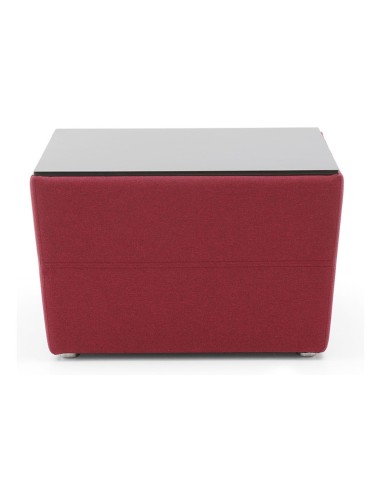 Pouf rectangulaire design assise rembourrée - U_floe