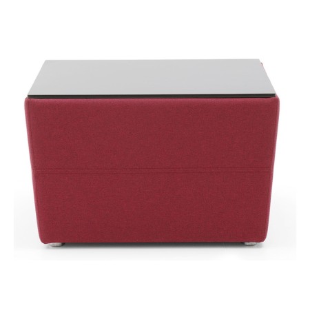 Pouf rectangulaire design assise rembourrée - U_floe