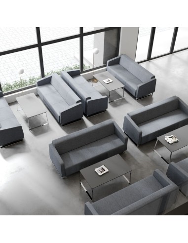 Tables basses en composition espace d’accueil - Voo_voo