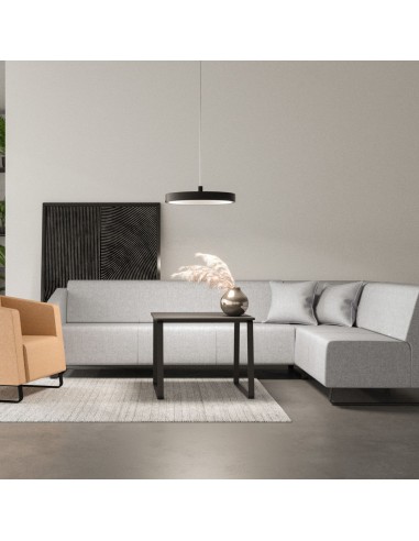 Table basse rectangulaire en salon contemporain - Voo_voo