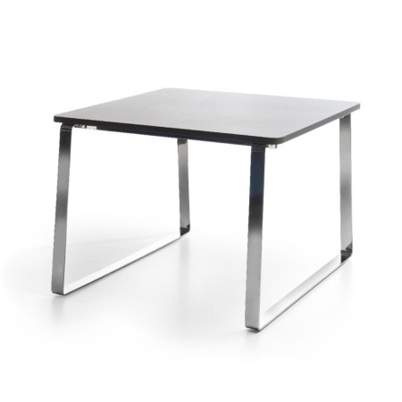 Table basse rectangulaire design plateau sombre - Voo_voo