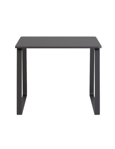 Table basse rectangulaire structure métal angulaire - Voo_voo