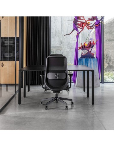 Table de bureau rectangulaire en open space - Orte