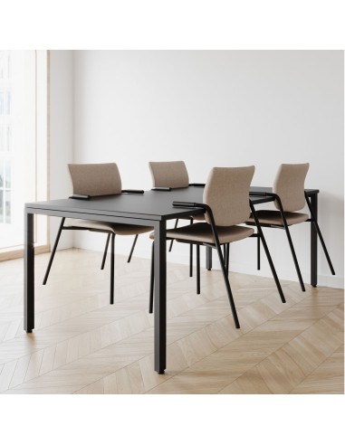 Table de réunion avec chaises assorties - Orte