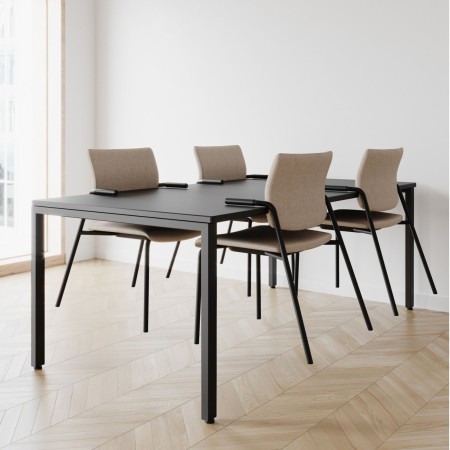 Table de réunion avec chaises assorties - Orte