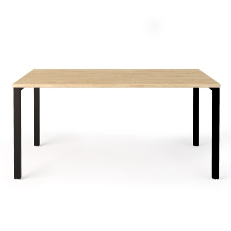 Table rectangulaire plateau bois et pieds métal - Orte