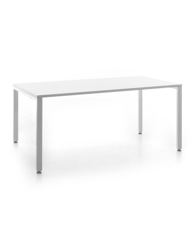 Table rectangulaire finition blanche minimaliste - Orte