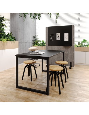 Table haute rectangulaire pour espace collaboratif - Orte