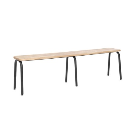 Banc Spin SNR LO 18L design industriel bois et acier