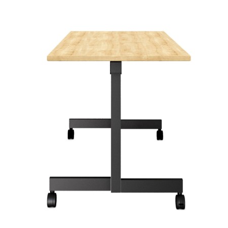 Table haute mobile plateau bois - Orte