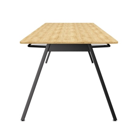 Table de cantine piètement incliné contemporain - Orte