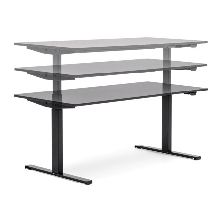 Structure bureau réglable en hauteur modulable - Tables:hr