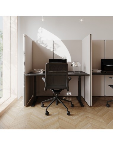 Poste de travail réglable avec fauteuil ergonomique - Tables:hr