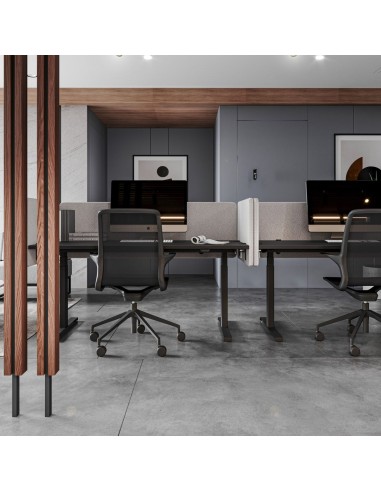 Bureau réglable avec tabouret haut - Tables:hr