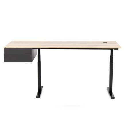 Bureau individuel avec caisson suspendu - Tables:hr