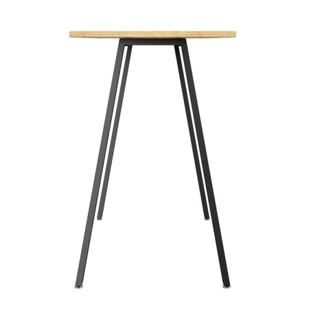 Table haute avec piètement métal incliné - Orte