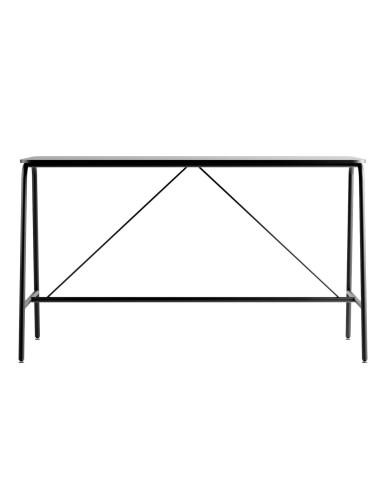Table rectangulaire structure métal minimaliste - Spin