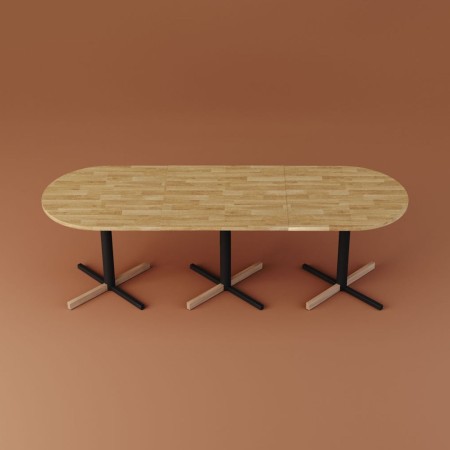 Tables rectangulaires et carrées pied croix - Tables:croix