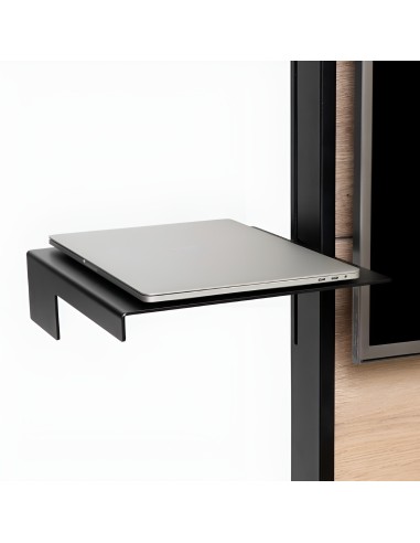 tableau blanc mobile Multiwall pour workshop et brainstorming avec support pour ordinateur latéral