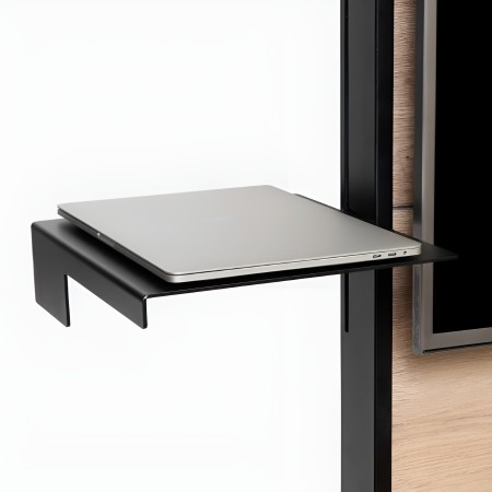 tableau blanc mobile Multiwall pour workshop et brainstorming avec support pour ordinateur latéral