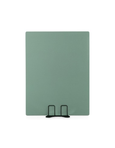 Cloison acoustique autoportante tissu vert avec pieds métal noirs Selva Free SV SC1200.