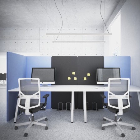 Cloison acoustique 80 cm open space design Selva à Neuchâtel