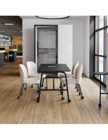 Table rectangulaire en salle de réunion moderne - Spin