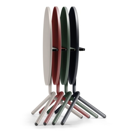 Tables rondes pliables en plusieurs coloris - Tables:out