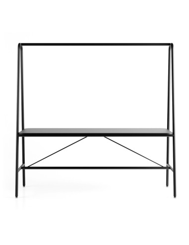 Table rectangulaire structure métal design minimaliste - Spin