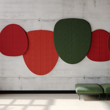 Panneaux muraux acoustiques multicolores design - Alberi:wall