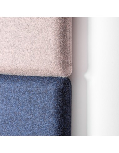 Détail texture panneaux acoustiques feutrés - Flos:wall