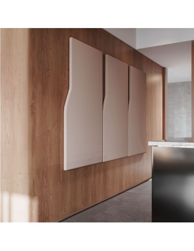 Panneaux acoustiques muraux en couloir bureau - Flos:wall