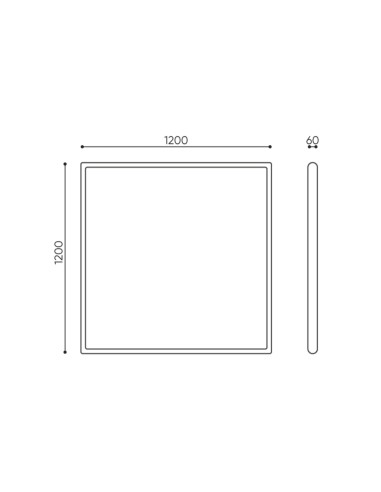 Dimensions panneau mural acoustique - Flos:wall