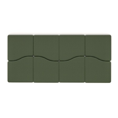 Panneaux acoustiques muraux coloris vert design - Flos:wall