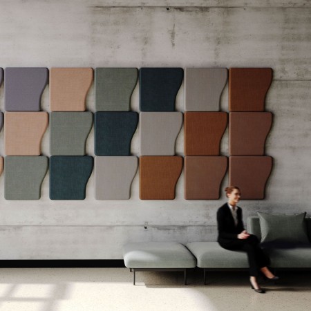 Panneaux muraux acoustiques palette de couleurs variées - Flos:wall