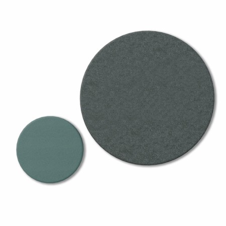 Panneau mural acoustique rond coloris vert - Selva:wall
