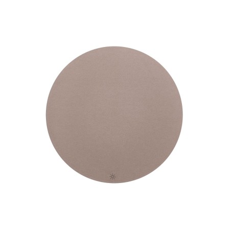 Panneau mural acoustique rond coloris beige - Selva:wall
