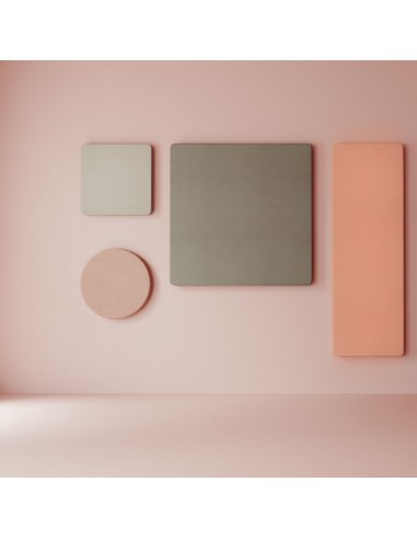 Panneaux muraux acoustiques formes carrées et rondes - Selva:wall