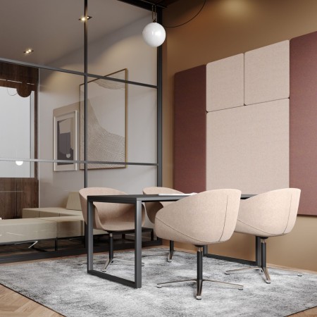 Panneaux acoustiques muraux en espace réunion - Selva:wall