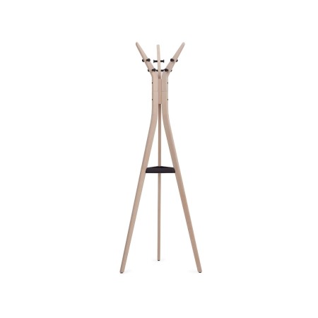 Porte-manteau sur pied en hêtre massif TRESPOLY.