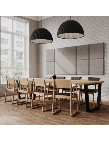 Panneaux muraux acoustiques en salle de réunion - Silent Block:wall