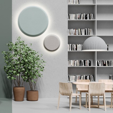 Panneaux muraux acoustiques ronds design décoratif - Silent Block:wall 2