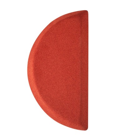 Panneau acoustique mural demi-rond coloris rouge - Silent Block:wall