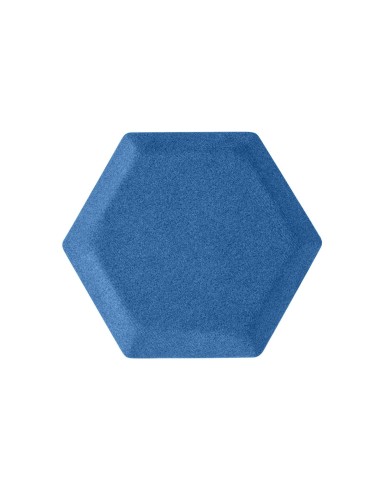 Panneau mural acoustique hexagonal bleu - Silent Block:wall