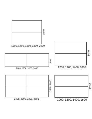 Dimensions Nova Bench.