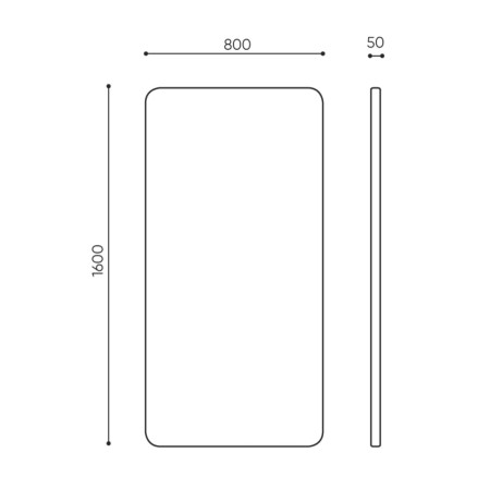 Dimensions panneau acoustique suspendu - Selva Sky