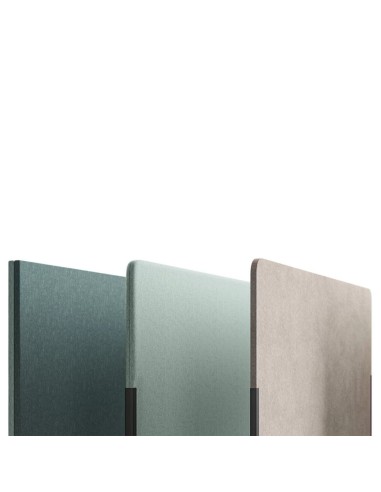 Couleurs de la power beam acoustique avec prises intégrées pour open space MURO.